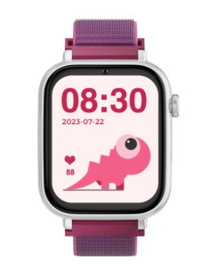 SaveFamily 8495390778349 Relojes inteligentes y deportivos 4,7 cm (1.85") Digital 1920 x 1080 Pixeles Pantalla táctil 4G Plata