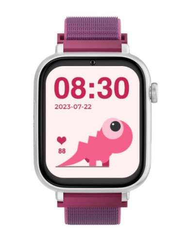 SaveFamily 8495390778349 Relojes inteligentes y deportivos 4,7 cm (1.85") Digital 1920 x 1080 Pixeles Pantalla táctil 4G Plata