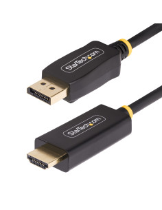 StarTech.com Cable Adaptador DisplayPort a HDMI de 3m - 4K 60Hz con HDR - Cable DP a HDMI 2.0b - Conversor Activo de Vídeo -