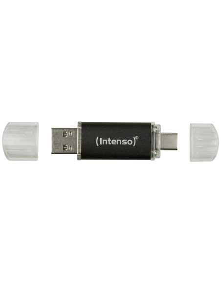 Intenso Twist Line unidad flash USB 128 GB USB Type-A   USB Type-C 3.2 Gen 1 (3.1 Gen 1) Antracita