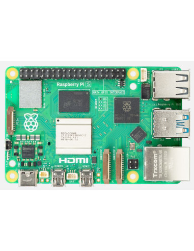 Raspberry Pi 5B placa de desarrollo Arm Cortex-A76 2400 MHz