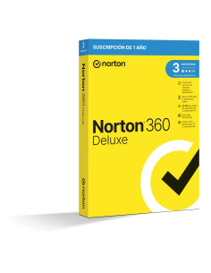 Norton 360 Deluxe Seguridad de antivirus Base Español 1 licencia(s) 1 año(s) 2