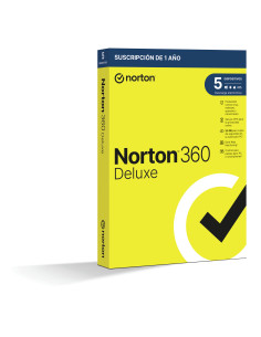 Norton 360 Deluxe Seguridad de antivirus Base Español 1 licencia(s) 1 año(s) 2