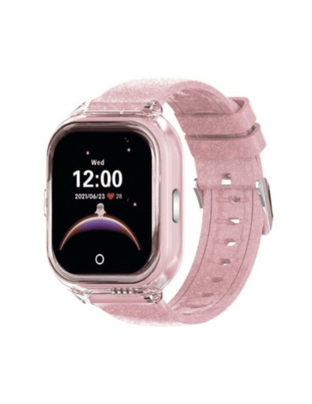 SaveFamily 8495390714378 Relojes inteligentes y deportivos 3,56 cm (1.4") IPS Digital 240 x 240 Pixeles Pantalla táctil 4G Rosa