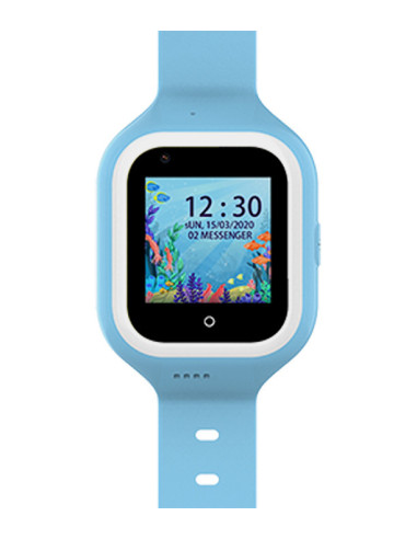 SaveFamily Iconic Plus 3,56 cm (1.4") TFT Digital Pantalla táctil 4G Azul Wifi GPS (satélite)