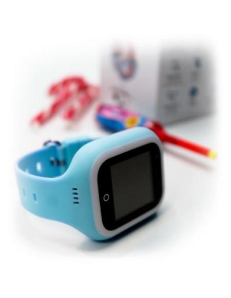 SaveFamily Iconic Plus 3,56 cm (1.4") TFT Digital Pantalla táctil 4G Azul Wifi GPS (satélite)