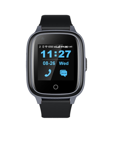 SaveFamily Senior Pantalla táctil 4G Negro Wifi GPS (satélite)