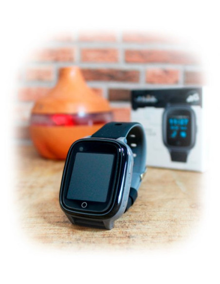 SaveFamily Senior Pantalla táctil 4G Negro Wifi GPS (satélite)