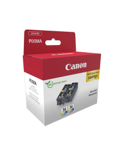 Canon 1511B025 cartucho de tinta 2 pieza(s) Original Negro, Cian, Magenta, Amarillo 2