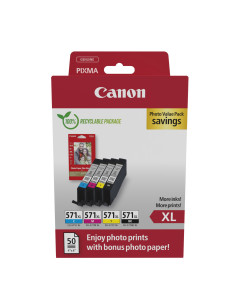 Canon 0332C006 cartucho de tinta 4 pieza(s) Original Alto rendimiento (XL) Negro, Cian, Magenta, Amarillo