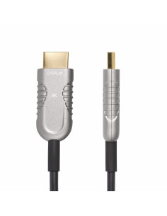 StarTech.com Cable HDMI 2.1 Híbrido Activo Óptico AOC de 15,2m - CMP Plenum - Cable HDMI 2.0 2.1 de Ultra Alta Velocidad 8K de 2