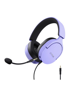 Trust GXT 489P FAYZO Auriculares Alámbrico Diadema Juego Negro, Púrpura