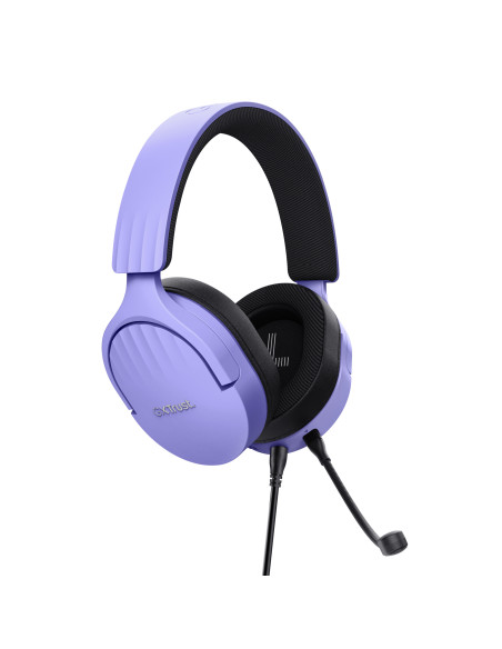 Trust GXT 489P FAYZO Auriculares Alámbrico Diadema Juego Negro, Púrpura