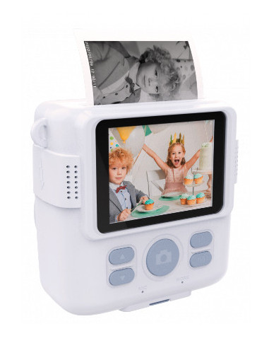 SaveFamily CAMPRINTBLAN cámara digital Cámara compacta 8 MP Blanco