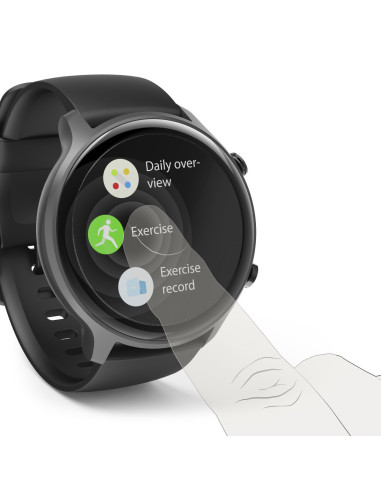 Hama Fit Watch 6910 3,25 cm (1.28") LCD 46 mm Digital Pantalla táctil Gris GPS (satélite)