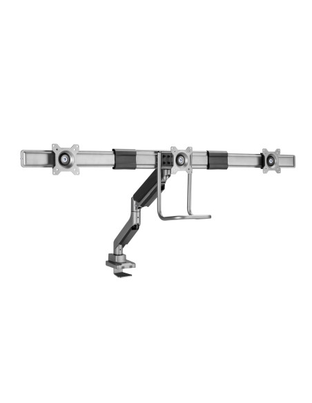 Equip Soporte de sobremesa para monitor triple de 17"-27