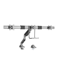 Equip Soporte de sobremesa para monitor triple de 17"-27 2