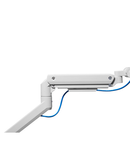 Equip Soporte de escritorio para monitor de 17«-49», blanco
