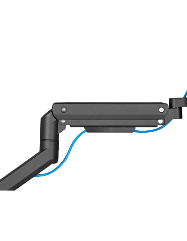 Equip Soporte de escritorio para monitor de 17«-49», negro