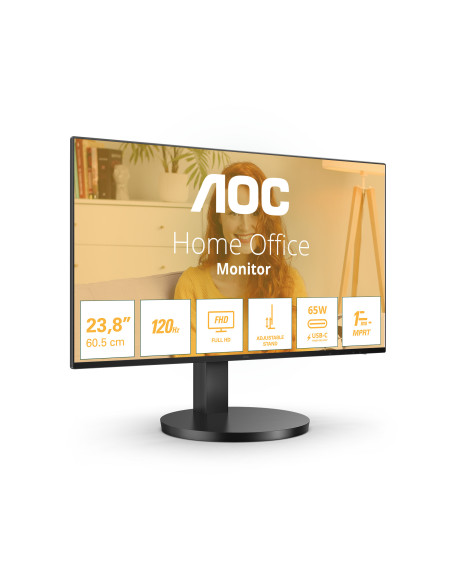 AOC B3 24B3CF2 pantalla para PC 60,5 cm (23.8") 1920 x 1080 Pixeles Full HD LED Negro