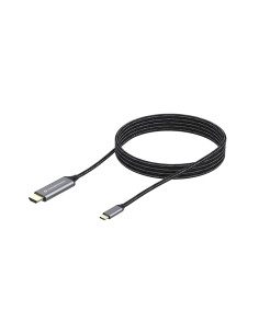 Conceptronic ABBY10G adaptador de cable de vídeo 2 m USB Tipo C HDMI Gris
