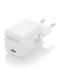 AISENS Cargador GaN 35W, 1xUSB-C PD3.0 QC4.0, Blanco 2