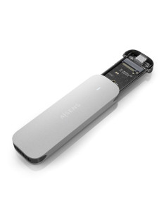 AISENS Caja Externa M.2 (NGFF) ASM2-025SL NVMe a USB3.2 Gen2, Plata 2