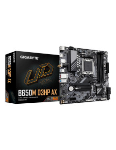 GIGABYTE B650M D3HP AX Placa base - AMD Ryzen serie 9000, VRM de 5+2+2 fases, hasta 8000 MHz DDR5 (OC), 2xPCIe 4.0 M.2, WIFI