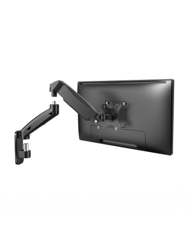AISENS Soporte De Pared Pro Contrapeso Giratorio E Inclinable Para Monitor tv 9kg (3 Pivotes, 1 Brazo) De 17-32, Negro