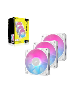 Corsair iCUE LINK RX120 RGB Carcasa del ordenador Ventilador 12 cm Blanco 3 pieza(s) 2
