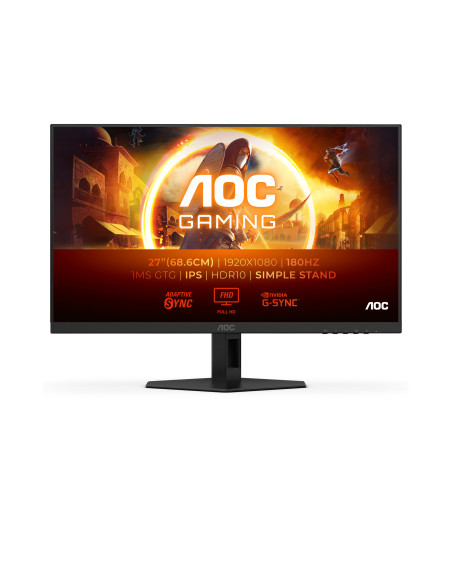 AOC 27G4XE pantalla para PC 68,6 cm (27") 1920 x 1080 Pixeles Full HD LCD Negro, Gris