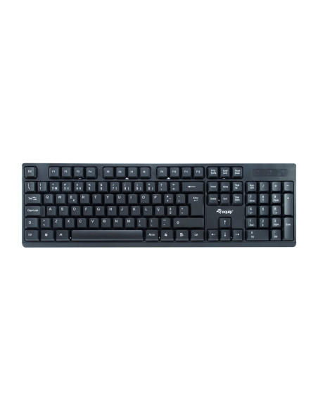 Equip 245222 teclado Ratón incluido Oficina RF inalámbrico QWERTY Portugués Negro