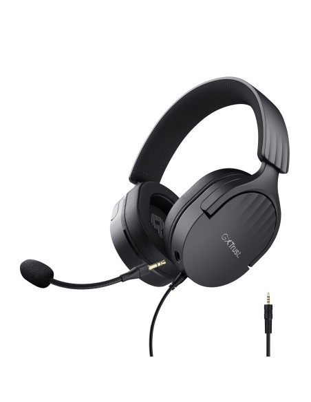 Trust GXT 489 FAYZO Auriculares Alámbrico Diadema Juego Negro