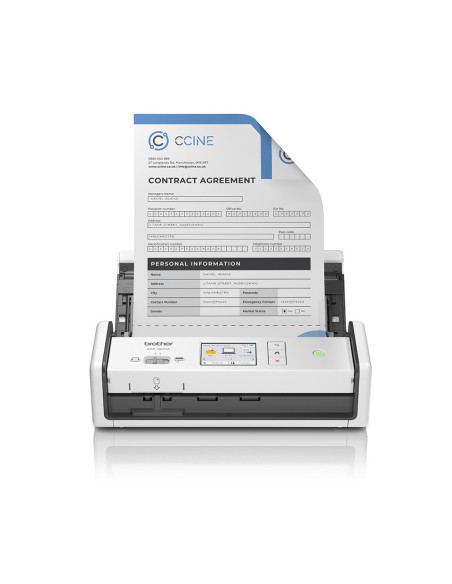 Brother ADS-1800W Escáner con alimentador automático de documentos (ADF) 1200 x 1200 DPI A4 Blanco