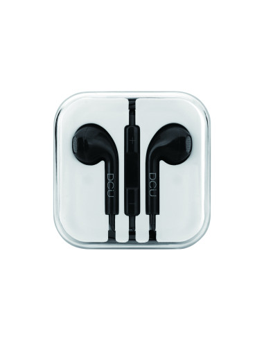 DCU Advance Tecnologic 34151001 auricular y casco Auriculares Alámbrico gancho de oreja Llamadas Música Negro