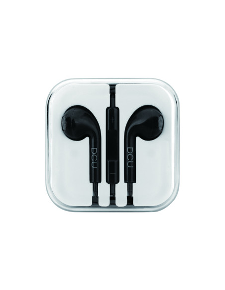 DCU Advance Tecnologic 34151001 auricular y casco Auriculares Alámbrico gancho de oreja Llamadas Música Negro