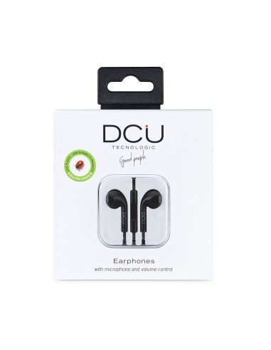 DCU Advance Tecnologic 34151001 auricular y casco Auriculares Alámbrico gancho de oreja Llamadas Música Negro