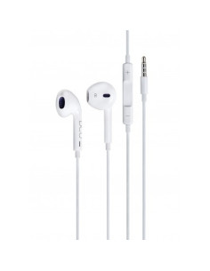 DCU Advance Tecnologic 34151000 auricular y casco Auriculares Alámbrico Dentro de oído Llamadas Música Blanco