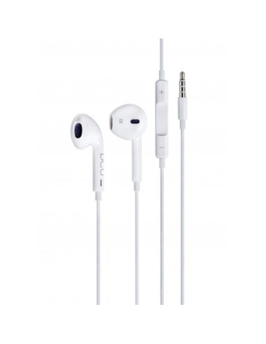 DCU Advance Tecnologic 34151000 auricular y casco Auriculares Alámbrico Dentro de oído Llamadas Música Blanco