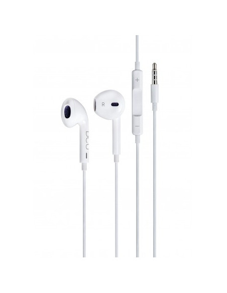 DCU Advance Tecnologic 34151000 auricular y casco Auriculares Alámbrico Dentro de oído Llamadas Música Blanco