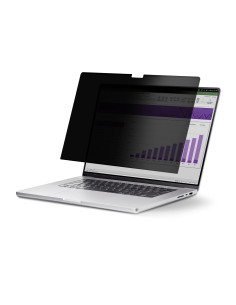 StarTech.com Filtro de Privacidad Para Portátil de 15in para MacBook Air 2023 2024 - Filtro Anti Luz Azul (51%) para Portátil -