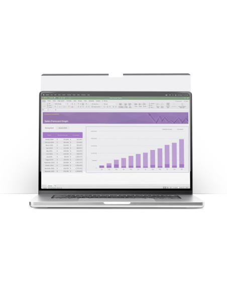 StarTech.com Filtro de Privacidad Para Portátil de 15in para MacBook Air 2023 2024 - Filtro Anti Luz Azul (51%) para Portátil -