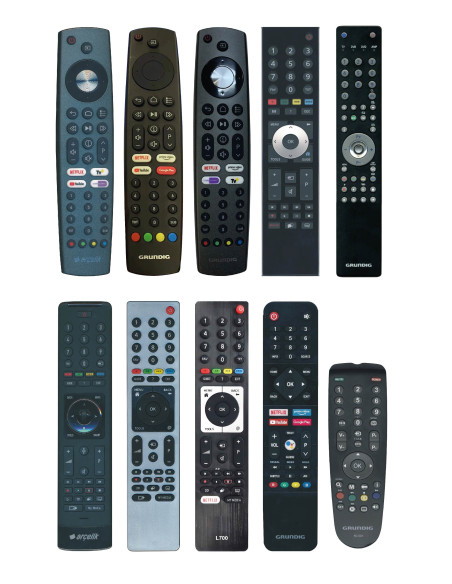 DCU Advance Tecnologic 30902040 mando a distancia IR inalámbrico TV Botones