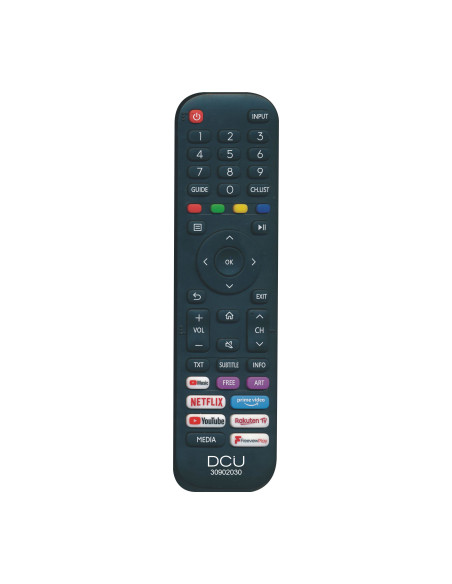 DCU Advance Tecnologic 30902030 mando a distancia IR inalámbrico TV Botones