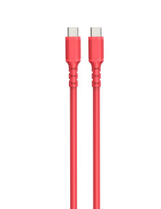DCU Advance Tecnologic 30402080 cable USB USB 2.0 1 m USB A USB C Rojo