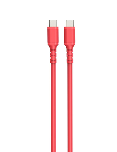 DCU Advance Tecnologic 30402080 cable USB USB 2.0 1 m USB A USB C Rojo