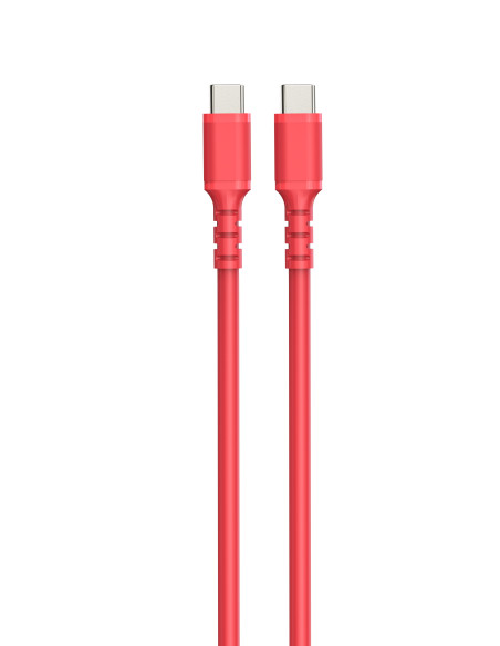 DCU Advance Tecnologic 30402080 cable USB USB 2.0 1 m USB A USB C Rojo