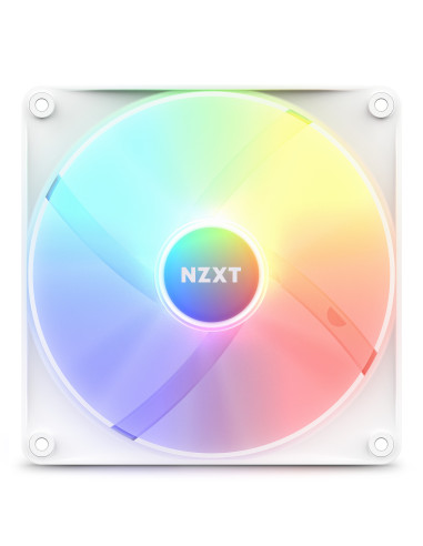 NZXT F140 RGB Core Carcasa del ordenador Ventilador 14 cm Blanco 1 pieza(s)