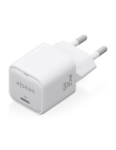 AISENS Cargador GaN 35W, 1xUSB-C PD3.0 QC4.0, Blanco 2