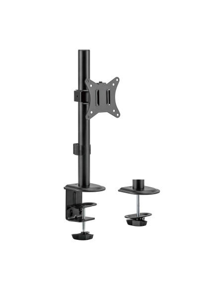 AISENS Soporte de mesa eco giratorio e inclinable para Monitor tv 9kg de 17-32, Negro